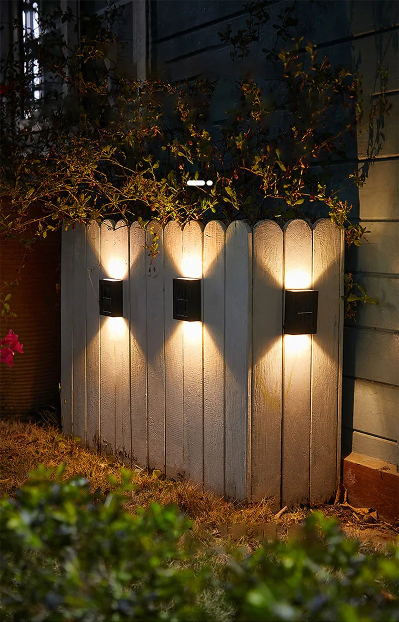 Outdoor Light Solar Lighting Sensor Lamp Streetlights Exterior Garden