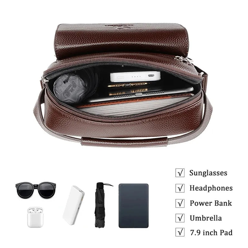 Bags Waterproof Vintage Men Handbags Large Bag Man Messenger Bags Tote Bag