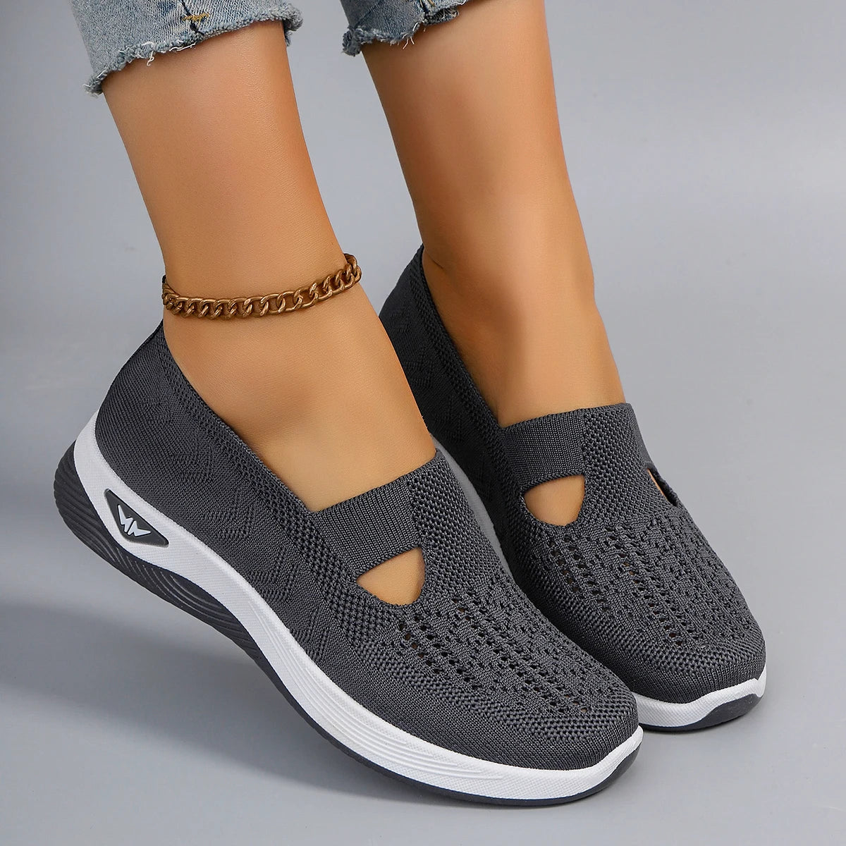 Spring new women's sports shoes, flat shoes