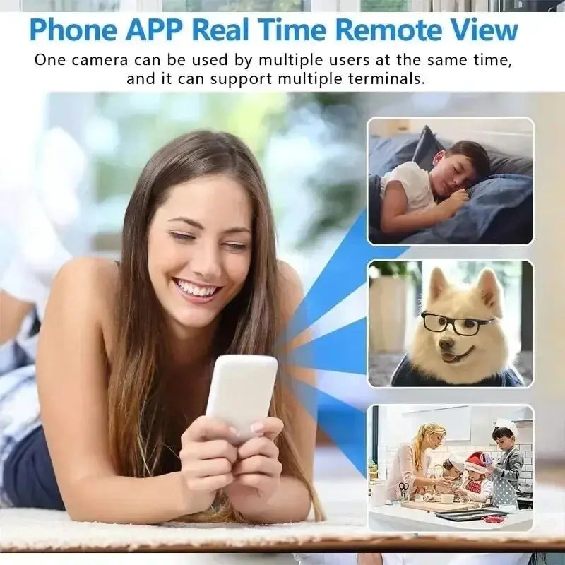 HD Night Vision Camera Home X5 Remote Camera Kids Pet Safety Monitoring