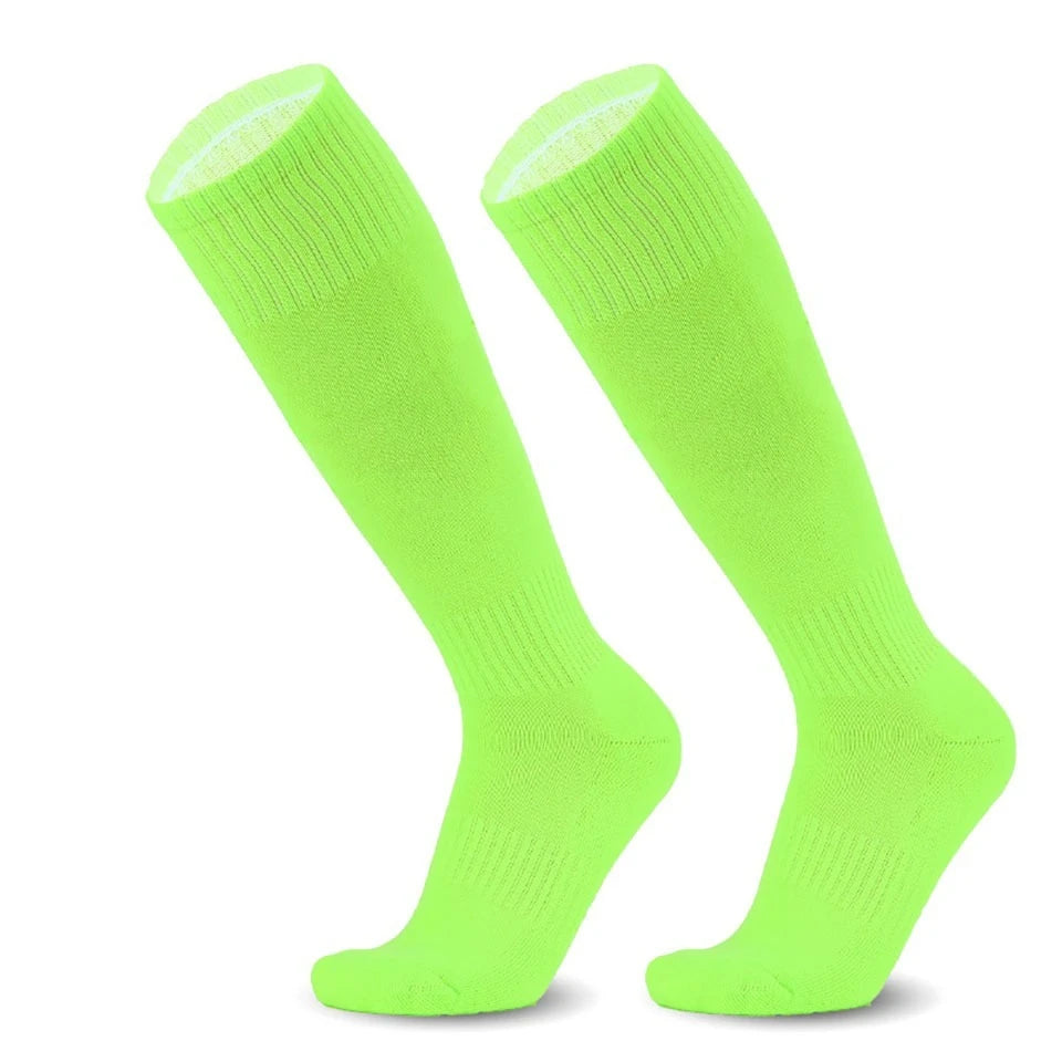 Football Sports Socks Long Knee Cotton Kids