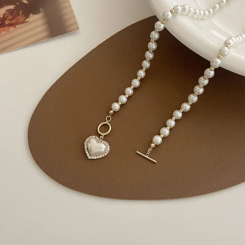 Necklace For Women Heart Pendant Necklaces Luxury Jewelry Girls Gifts