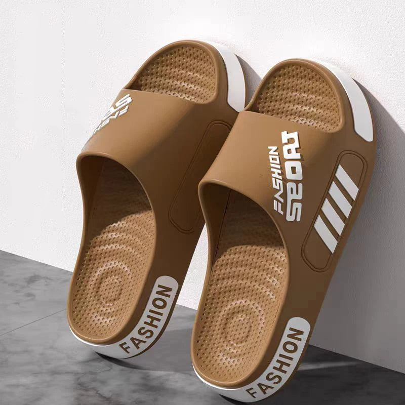 Home Slippers For Women Man Open Toe Trend Slides Couple Light Beach Shoes Sandals