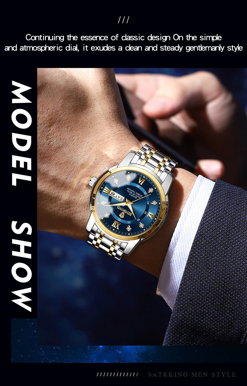 Luxury Fashion Diver Watch Men 30ATM