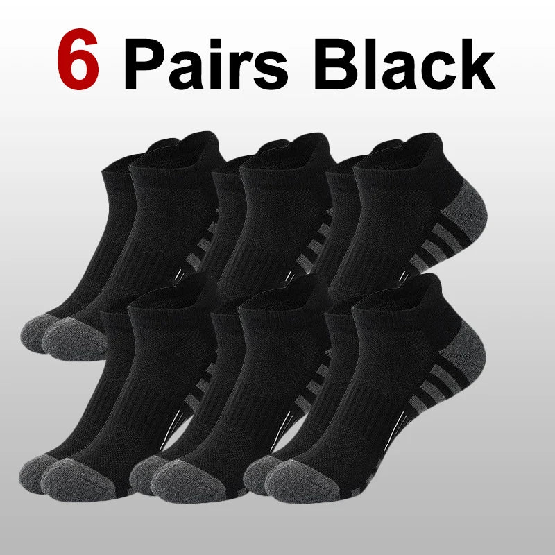 Men Basketball Sports Sock Fashionable Black White