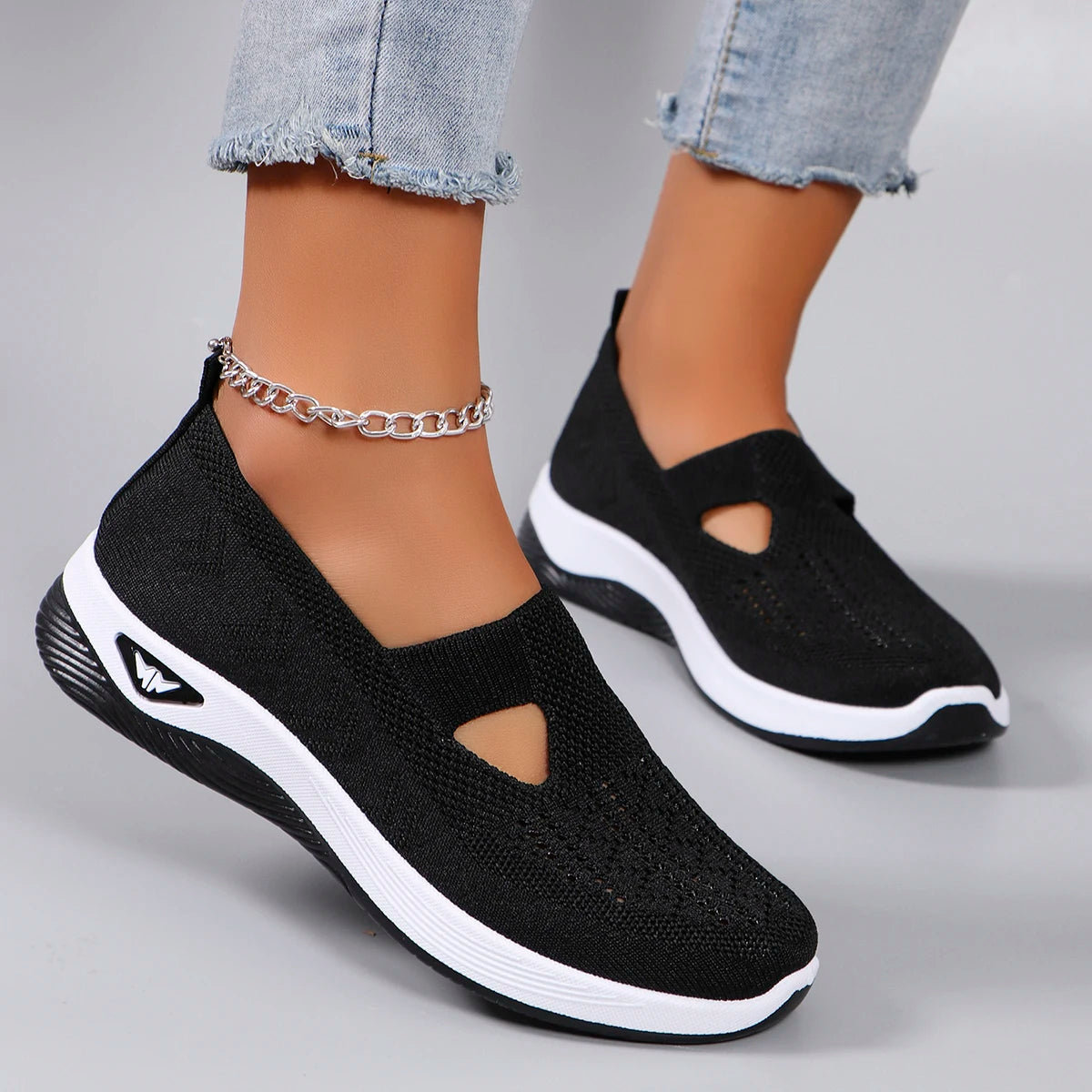 Spring new women's sports shoes, flat shoes