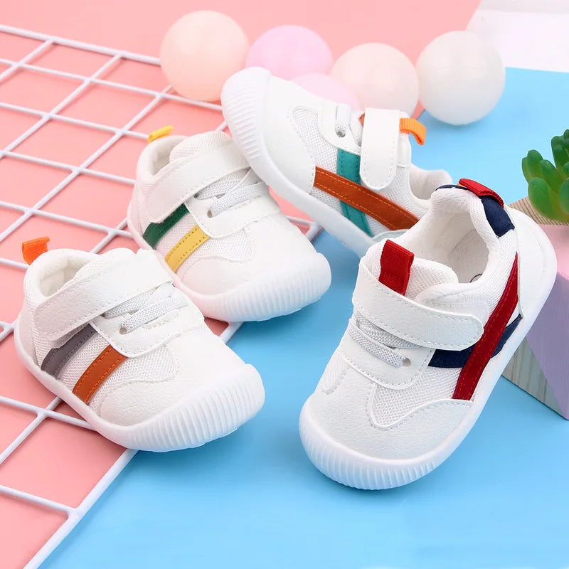 Baby Toddler Shoes Girls Boys Mesh Breathable Single Shoes