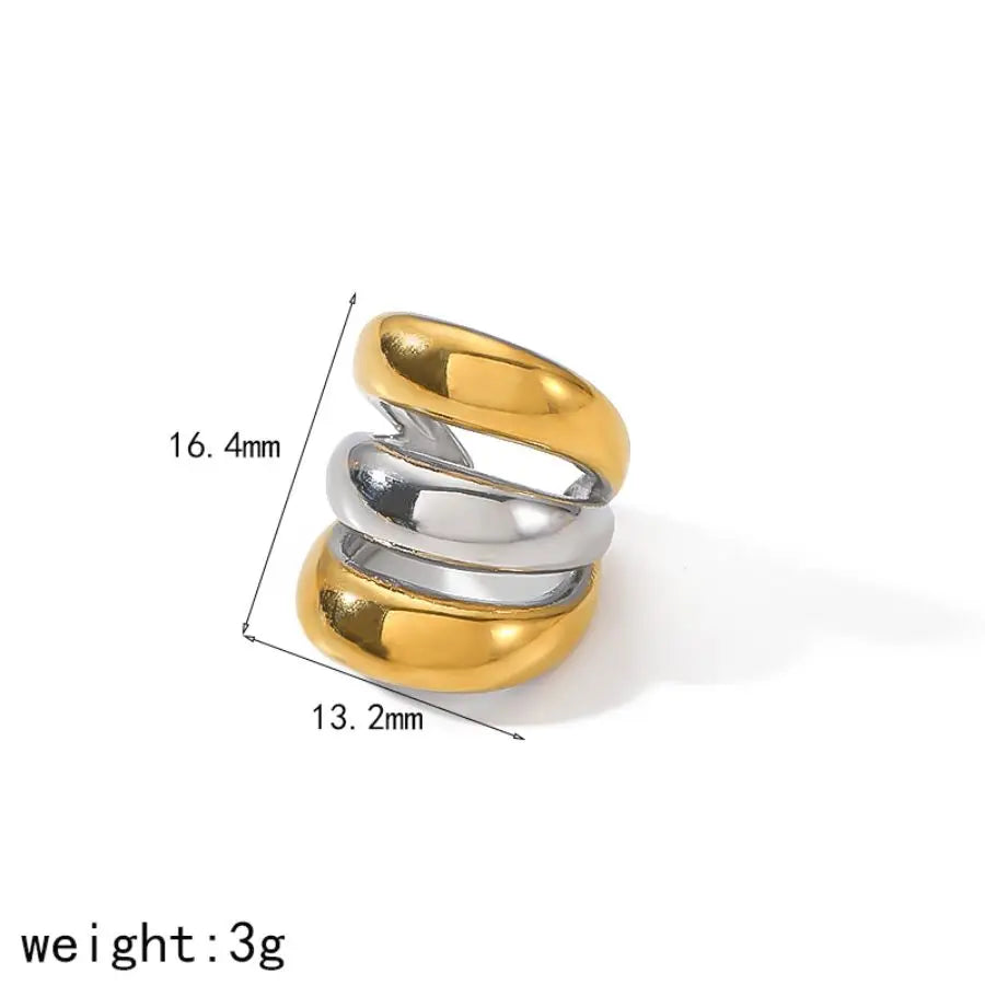 Ear Clip Waterproof Metal Unique Fashion Trendy Women Gift