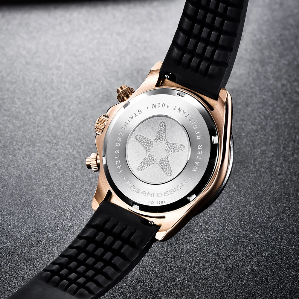 2025 New PAGANI DESIGNMultifunctional Quartz Watches VK63