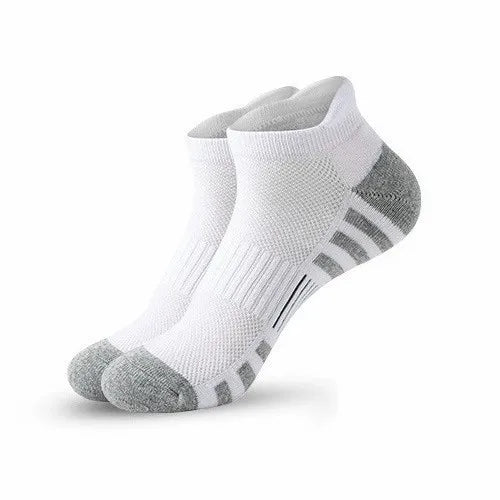 Men Basketball Sports Sock Fashionable Black White