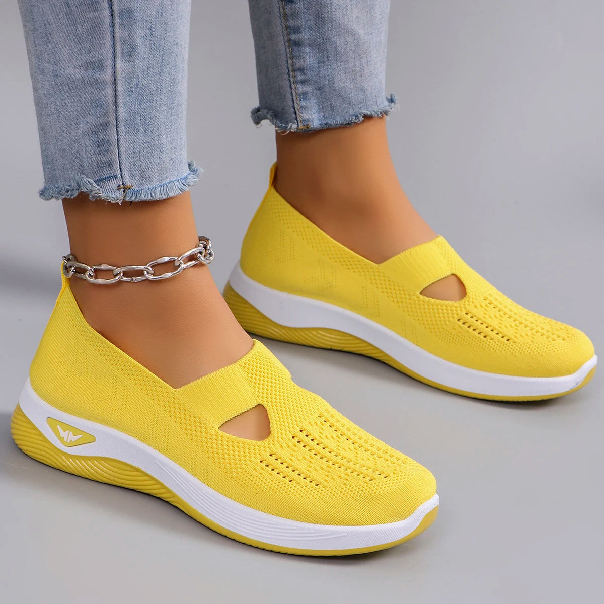 Spring new women's sports shoes, flat shoes