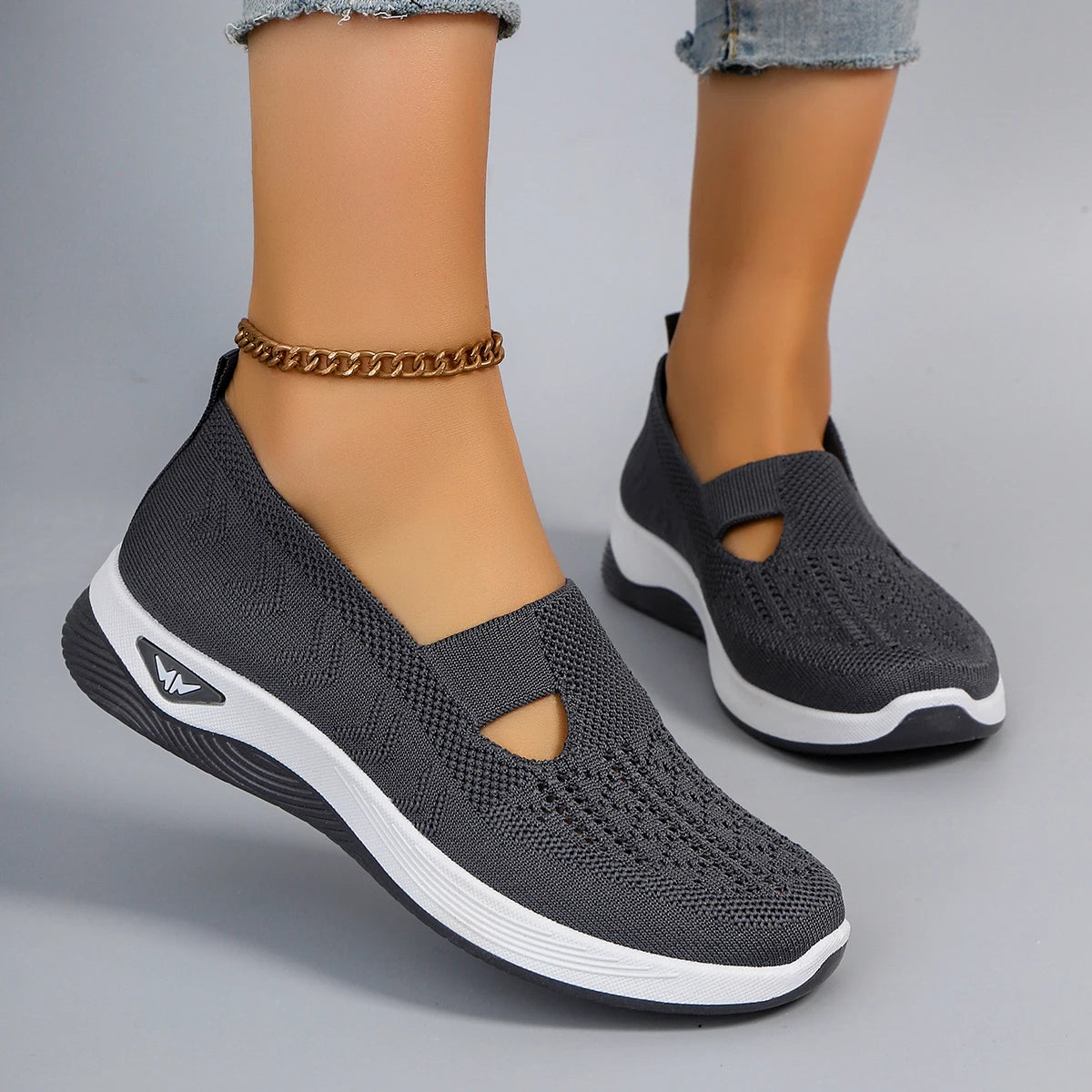 Spring new women's sports shoes, flat shoes