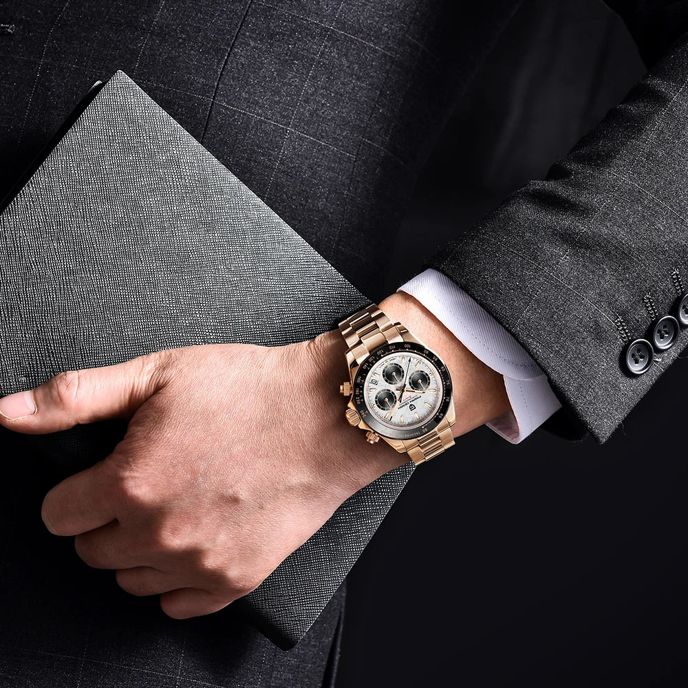 2025 New PAGANI DESIGNMultifunctional Quartz Watches VK63