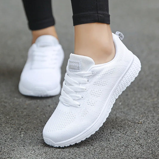 Shoes Sneakers Women 2021 Gym Vulcanized Shoes White Female Footwear