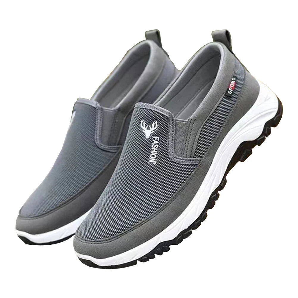 Men Penny Boat Shoes Sports Shoes Breathable Orthopedic Travel
