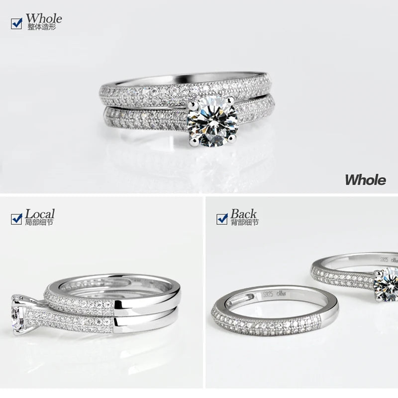 Ring Set For Women Lady Anniversary Gift Jewelry Bulk Sell