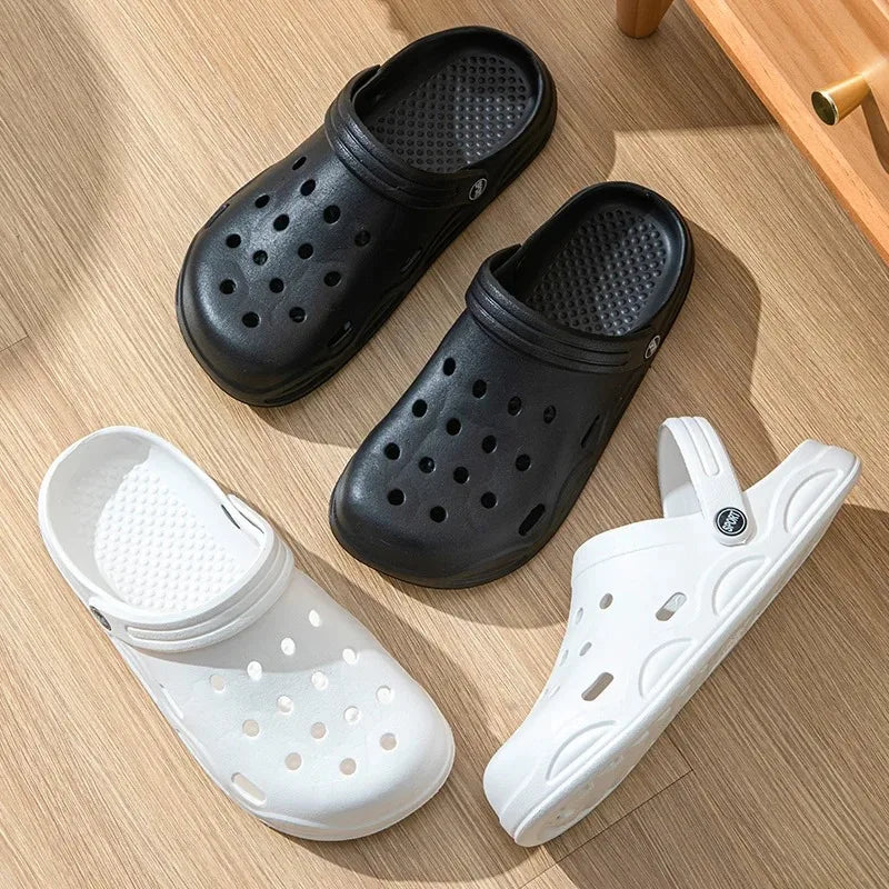 Summer  Sandals Men Lightweight Thick-soled Garden Shoes