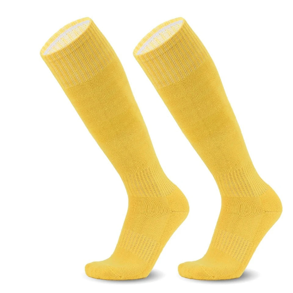 Football Sports Socks Long Knee Cotton Kids