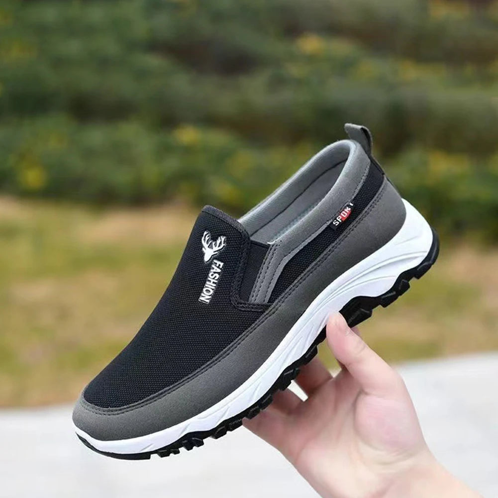 Men Penny Boat Shoes Sports Shoes Breathable Orthopedic Travel