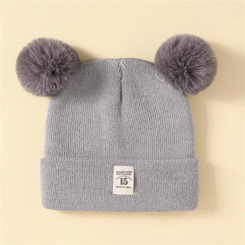 Autumn Winter Baby Warm Knitted Hats