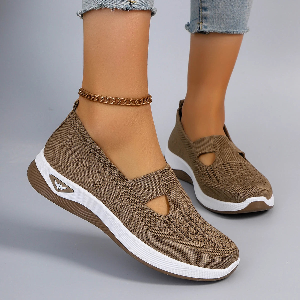 Spring new women's sports shoes, flat shoes