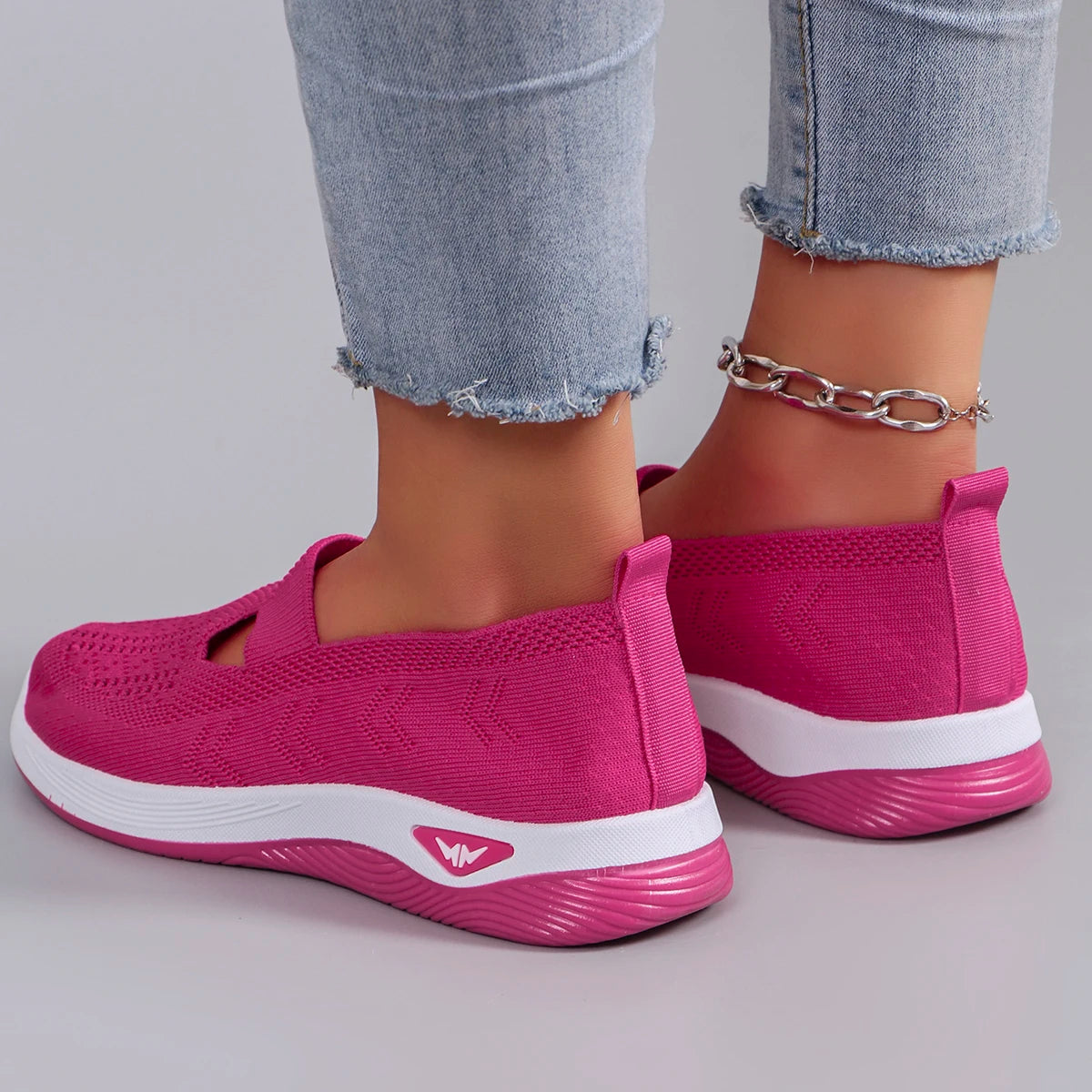 Spring new women's sports shoes, flat shoes