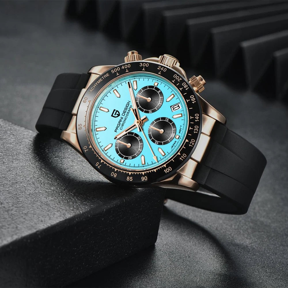2025 New PAGANI DESIGNMultifunctional Quartz Watches VK63