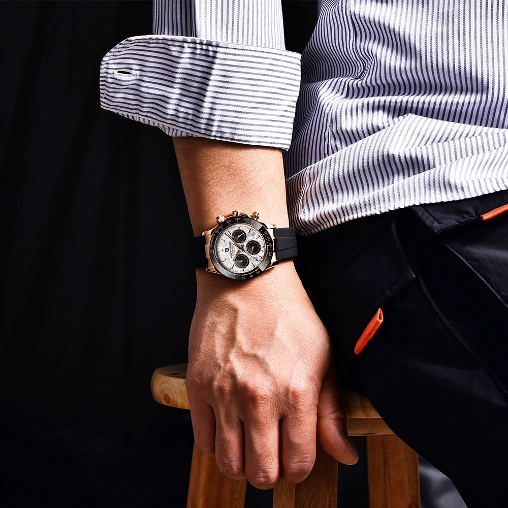 2025 New PAGANI DESIGNMultifunctional Quartz Watches VK63