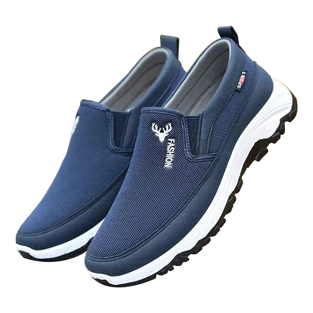 Men Penny Boat Shoes Sports Shoes Breathable Orthopedic Travel