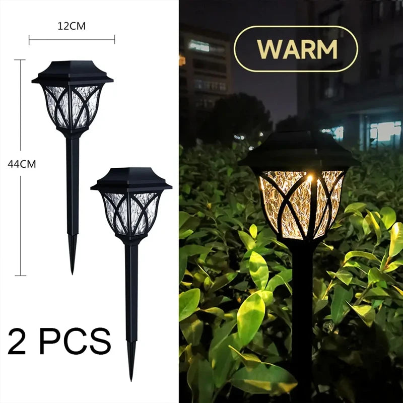 Lights Outdoor Lamp Waterproof Warm Light Garden Courtyard
