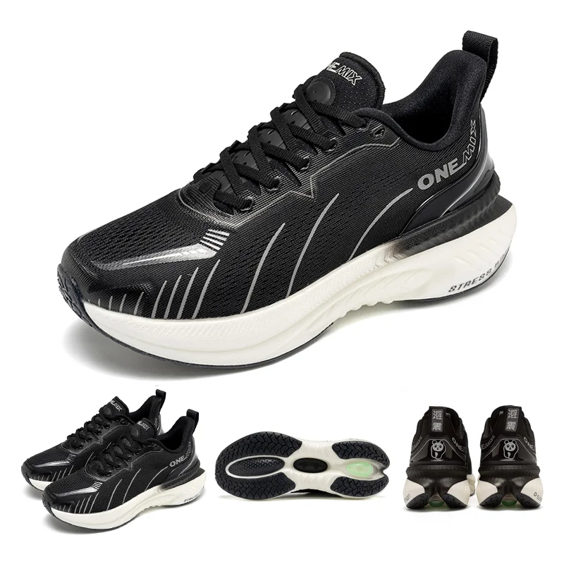 Shoes For Men Suitable Heavy Runners Lace Up Sports Women Non-slip