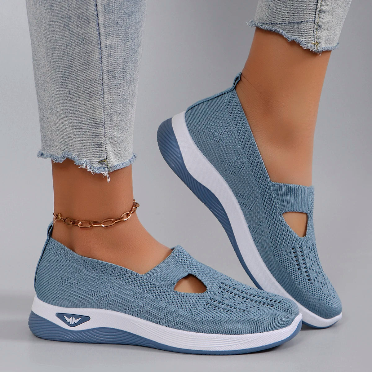 Spring new women's sports shoes, flat shoes