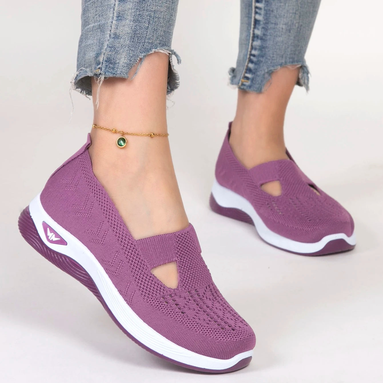 Spring new women's sports shoes, flat shoes