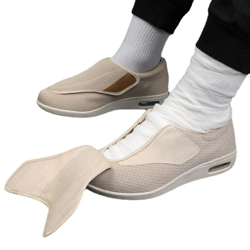 Swollen Shoes Thumb Eversion Adjusting Soft Comfortable Diabetic Shoe Walking Shoes