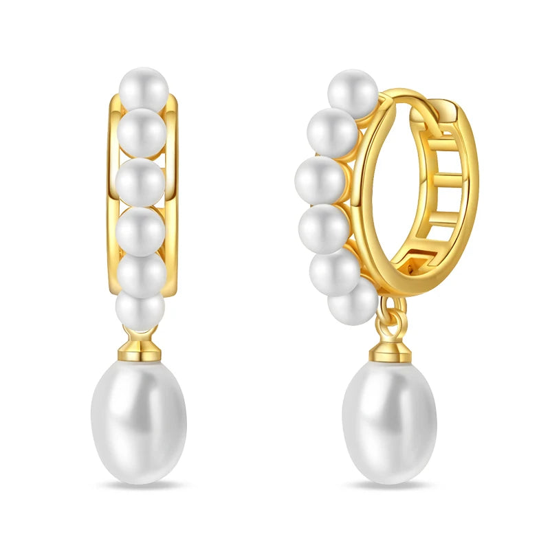 Classic Earrings 925 Silver Stars Moons Jewelry Gift