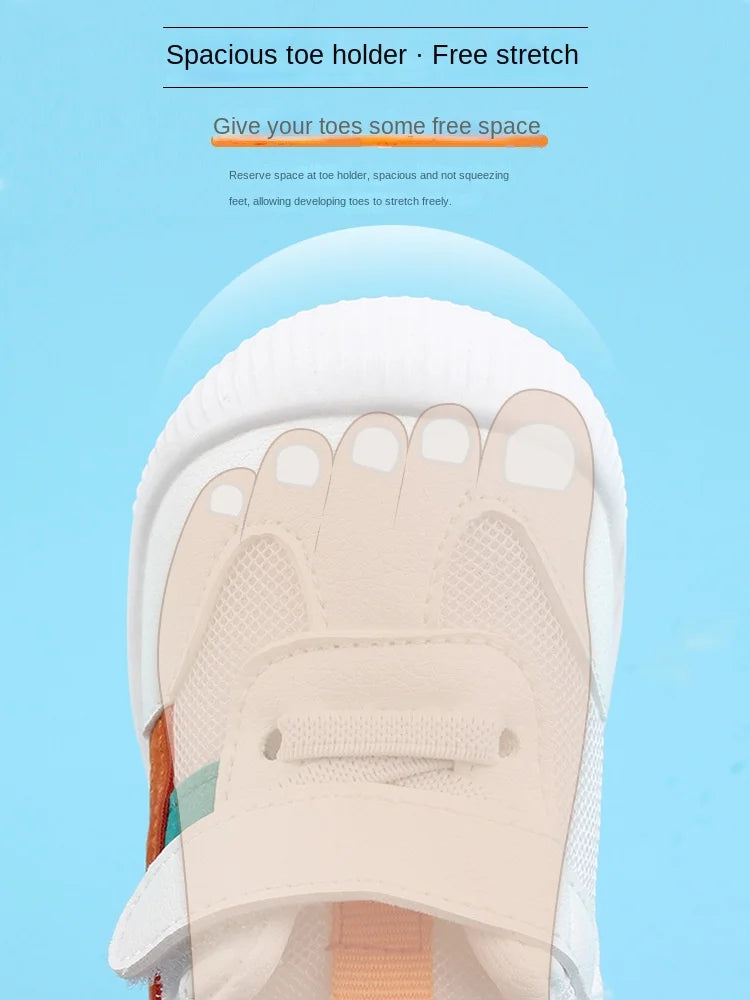 Baby Toddler Shoes  Girls Boys Mesh Breathable Single Shoes