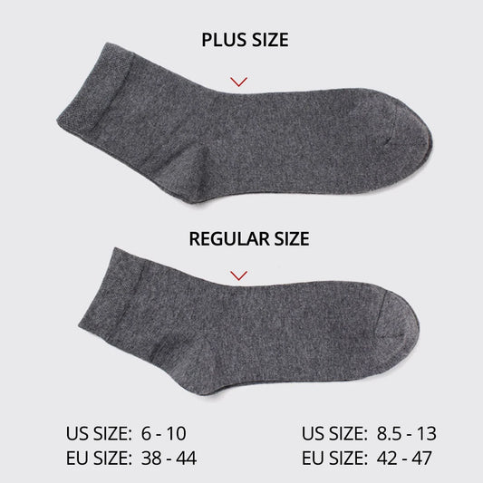 Men's Cotton Blend Socks Black