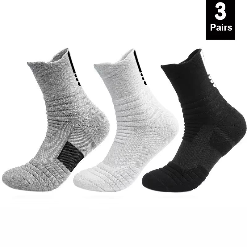 Football Socks Men Cotton Sock Short Long