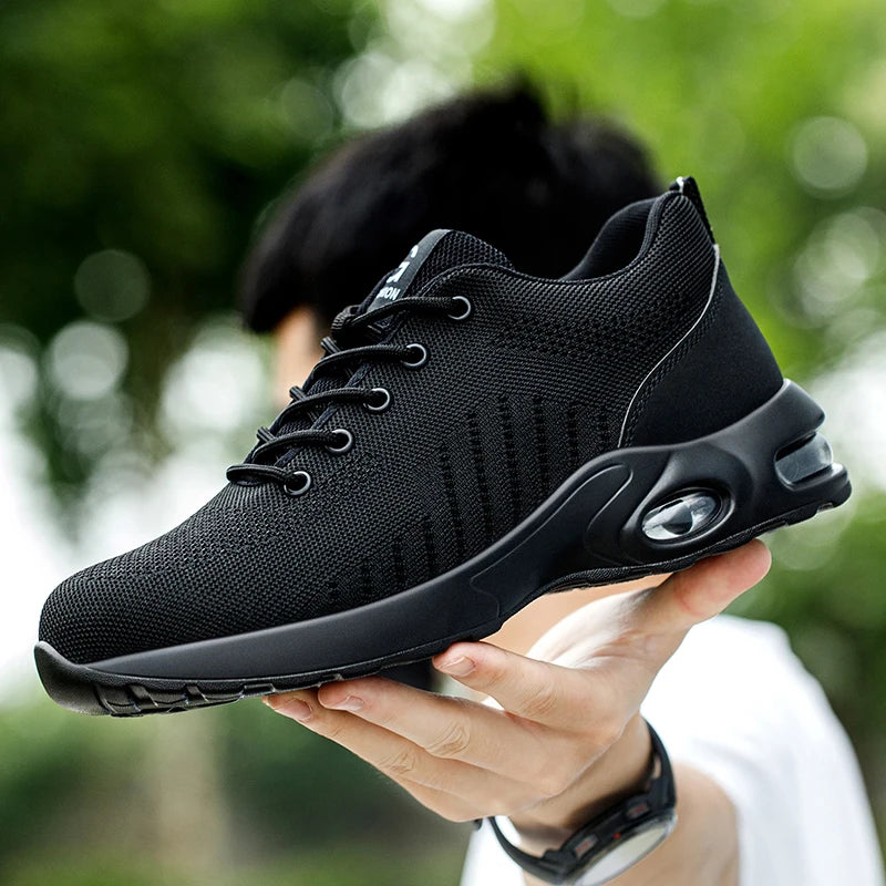 Sneakers Safety Shoes Men Indestructible Work shoes Tactical Boots