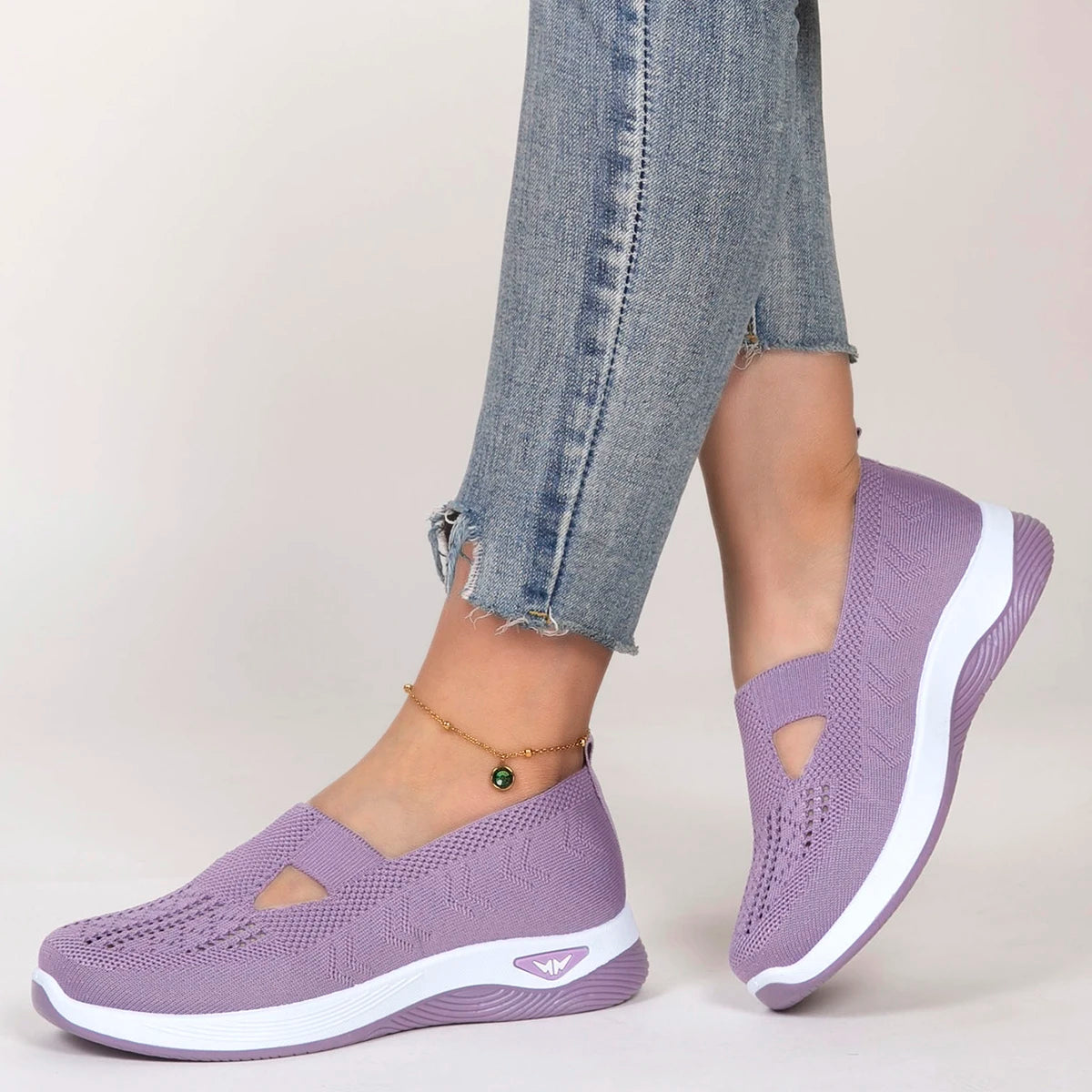 Spring new women's sports shoes, flat shoes
