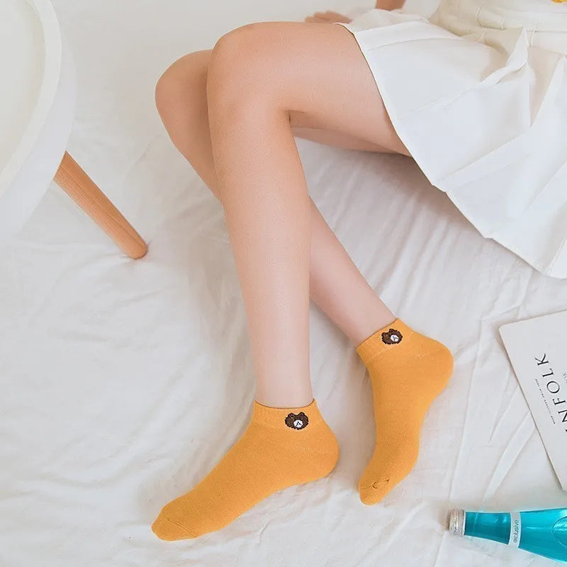 10 Pairs Women Low Tube Socks