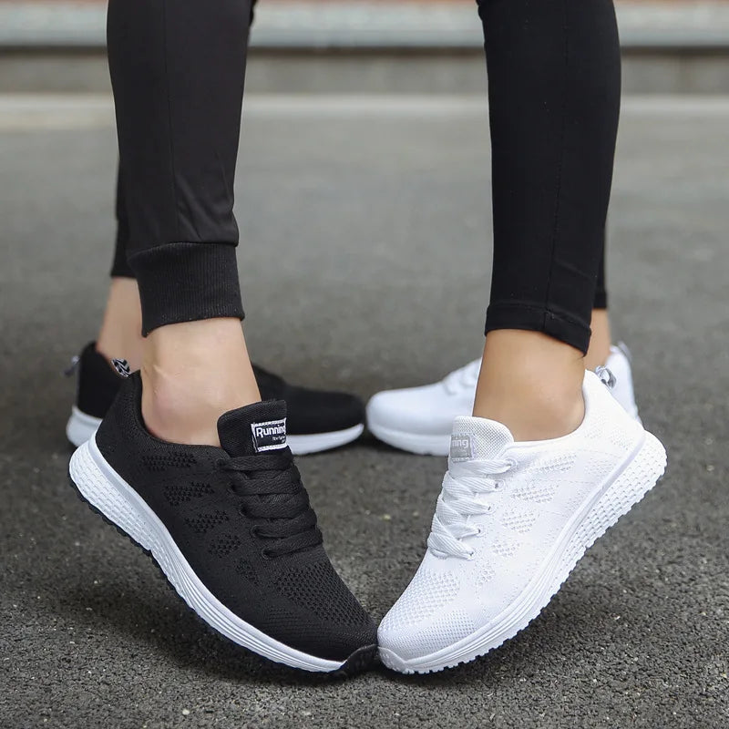 Shoes Sneakers Women 2021 Gym Vulcanized Shoes White Female Footwear