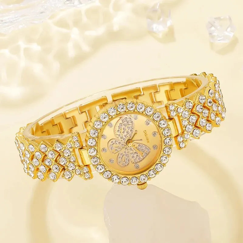 l Watch Brand Design Female Clock Women Steel Bracelet Watch Quartz Luxury Fashion