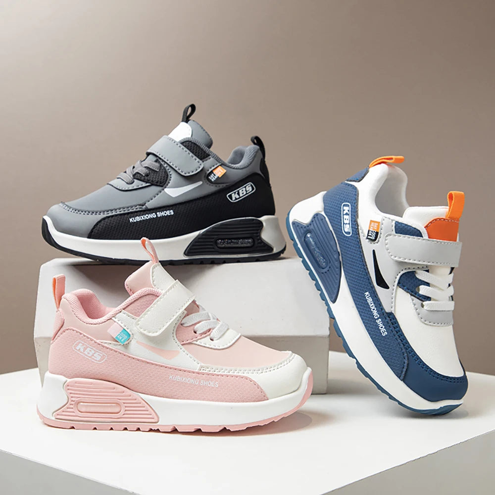 Children 2025 Trend Fashion Kid's Sneakers Soft-soled Outdoor Boy's Girl's Running Shoes