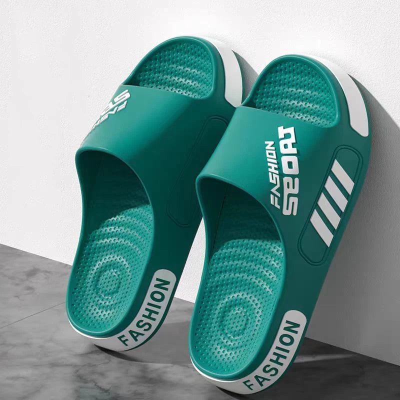 Home Slippers For Women Man Open Toe Trend Slides Couple Light Beach Shoes Sandals