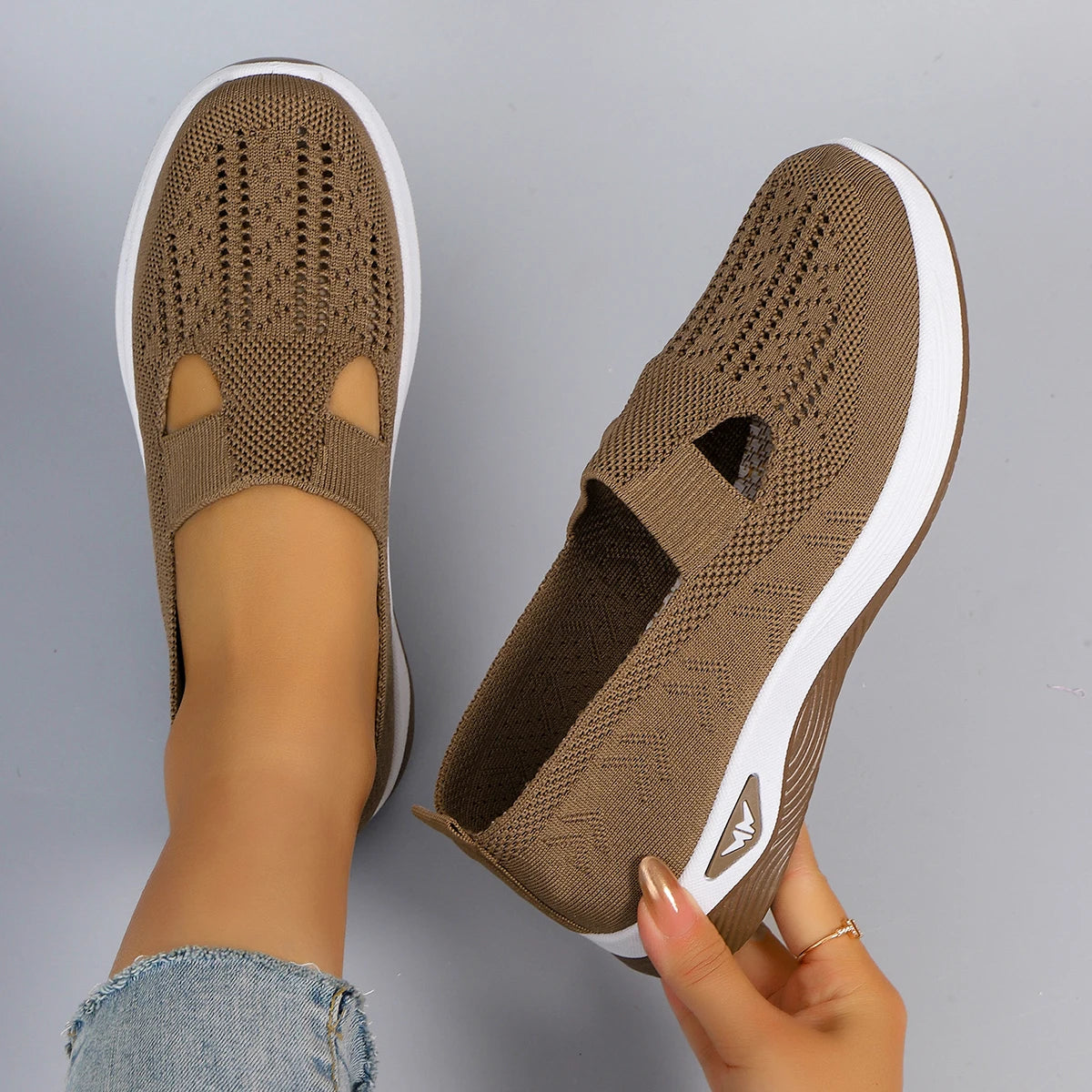Spring new women's sports shoes, flat shoes