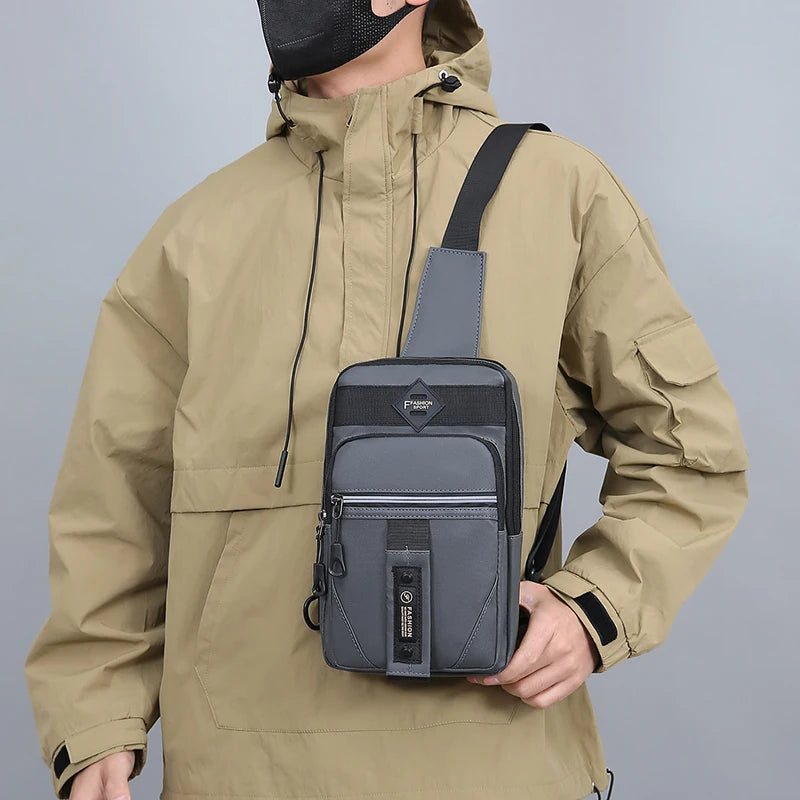 Bag Fashion Casual Waist Packs Male Chest Handbag Bolsa