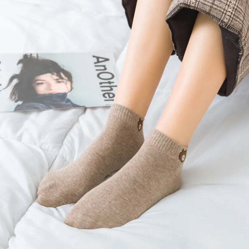 10 Pairs Women Low Tube Socks