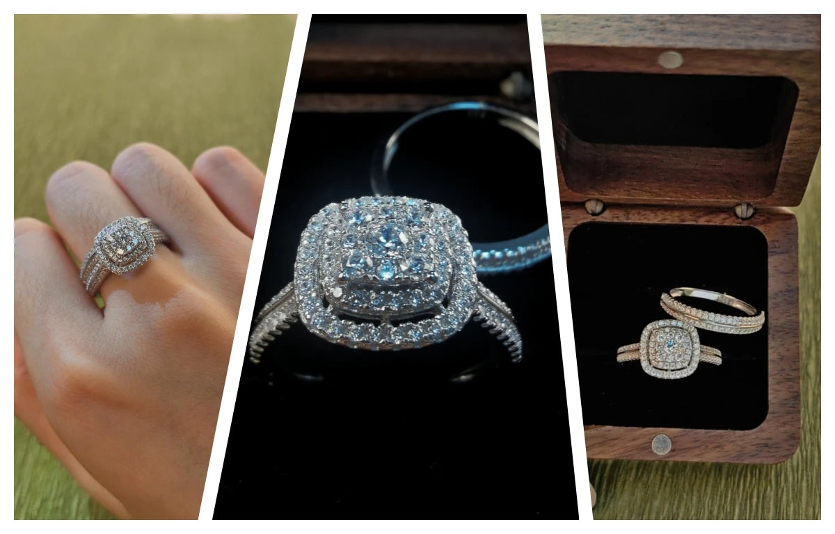 Rings for Women Solid 925 Sterling Silver