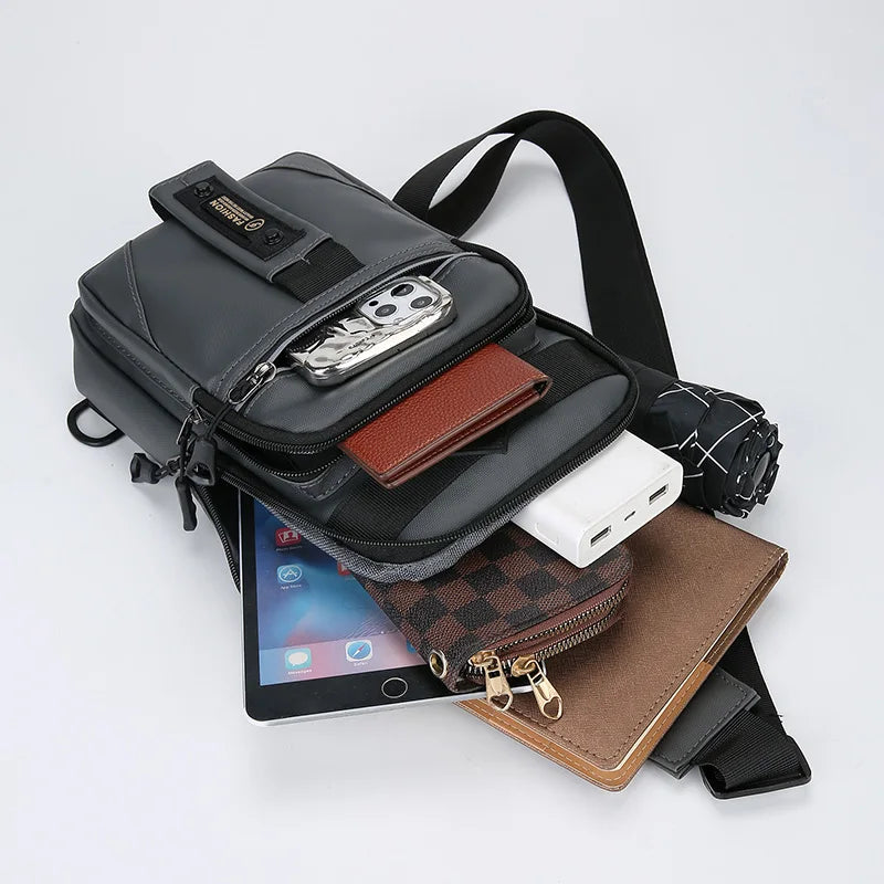 Bag Fashion Casual Waist Packs Male Chest Handbag Bolsa